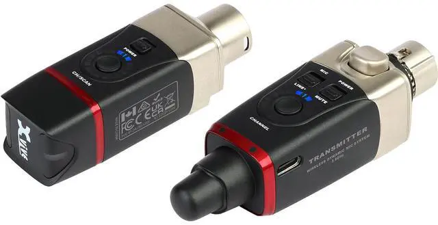 Alt view image 6 of 10 - XVive U35D | Dual 5.8GHz Wireless XLR System for PA, DJ & Stereo Audio