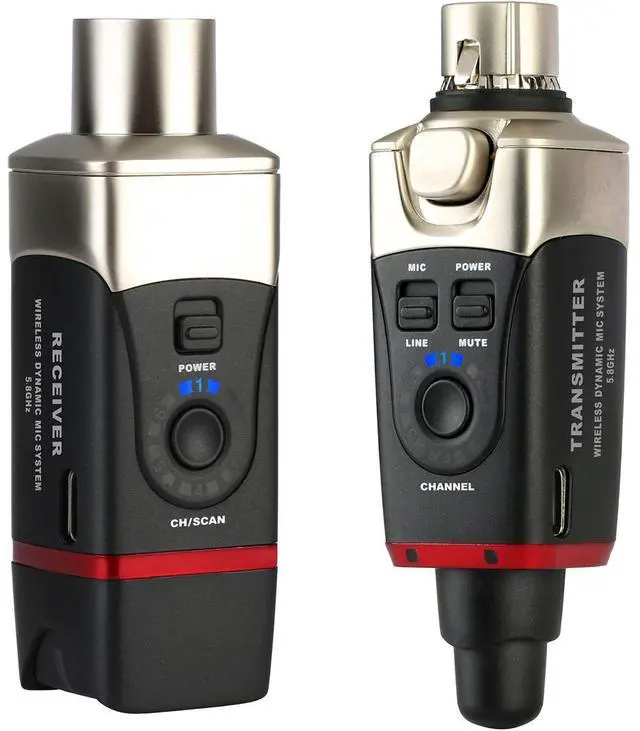 Alt view image 5 of 10 - XVive U35D | Dual 5.8GHz Wireless XLR System for PA, DJ & Stereo Audio