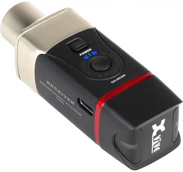 Alt view image 7 of 10 - XVive U35D | Dual 5.8GHz Wireless XLR System for PA, DJ & Stereo Audio