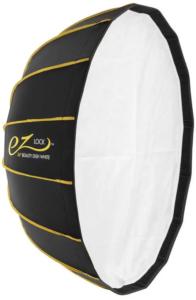 Alt view image 2 of 6 - Flashpoint XPLOR 600 R2 Manual HSS Battery-Powered Outdoor Flash, Bundle with Glow EZ Lock 34" White Beauty Dish