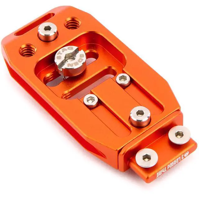 Alt view image 2 of 2 - 3 Legged Thing XPand BASE70-C 38mm x 70mm quick release plate Arca Swiss compatible - COPPER