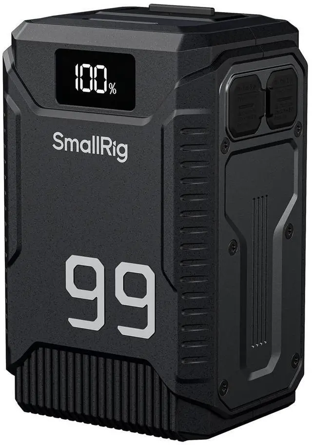 Main image of SmallRig T99 99Wh 14.54V Lithium-ion V-Mount Battery, Black
