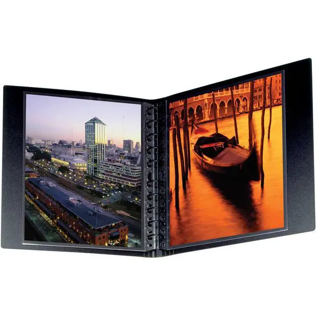 Alt view image 2 of 3 - Itoya Art Profolio Multi-Ring Refillable Binder, Black - 11.7" x 16.5" / A3 Size