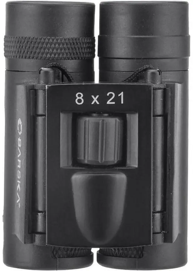 Alt view image 5 of 6 - Barska 8x21 Lucid View Series Weather Resistant Roof Prism Binocular with 7.3 Degree Angle of View, Matte Black