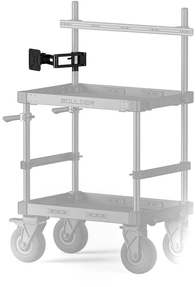 Alt view image 3 of 3 - Tilta Monitor Mounting Bracket for Boulder Camera Cart, Black #TC-MMB-B