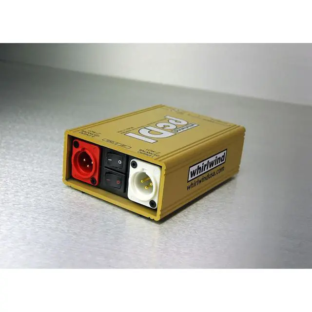 Alt view image 4 of 4 - Whirlwind pcDI Stereo Direct Box with RCA and 1/8" Mini Unbalanced Inputs #PCDI