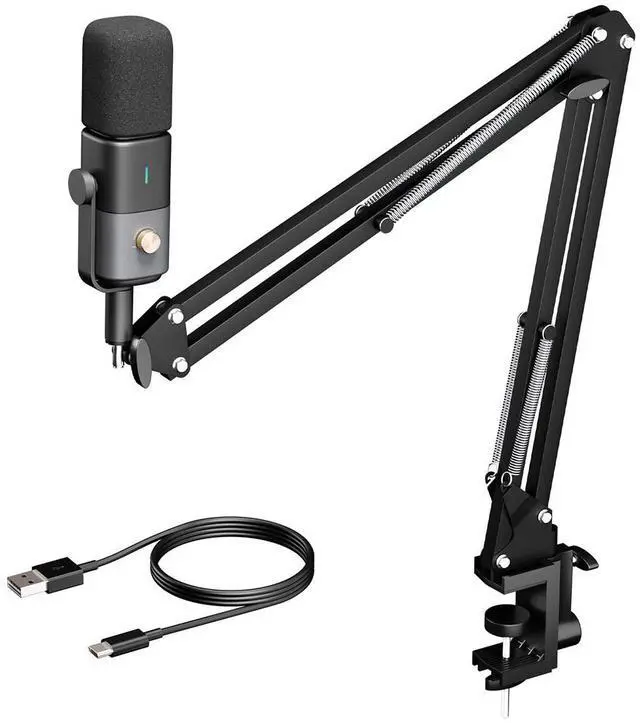 Main image of NearStream AM20X Supercardioid XLR/USB Condenser Podcast Microphone with Boom Arm