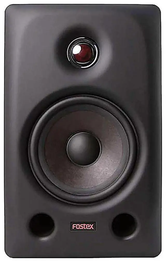 Alt view image 4 of 4 - Fostex PX-5 5.2" 2-way Professional Active Monitor Speaker, 50Hz - 20kHz, Single