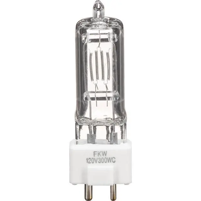 Alt view image 4 of 5 - ARRI FKW 300 Watt, 120 Volt Quartz Halogen Lamp, 3200 deg.K., Approximate Life: 150 Hours