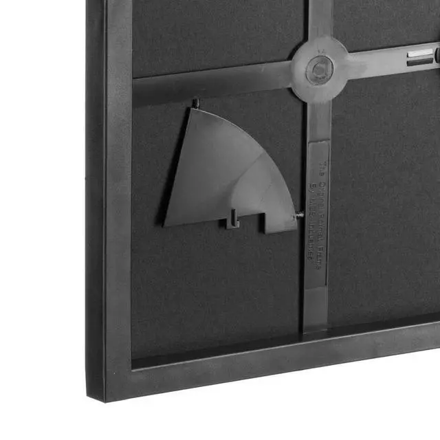 Alt view image 4 of 4 - MCS Plastic Format Frame for 9x12" Photograph, Black #12604R