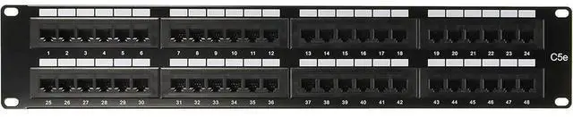Alt view image 7 of 7 - Comprehensive PP48P5E Patch Panel
