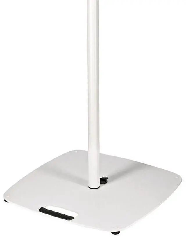 Alt view image 3 of 4 - K&M 24624 Lighting Stand with Heavy Steel Base, Pure White