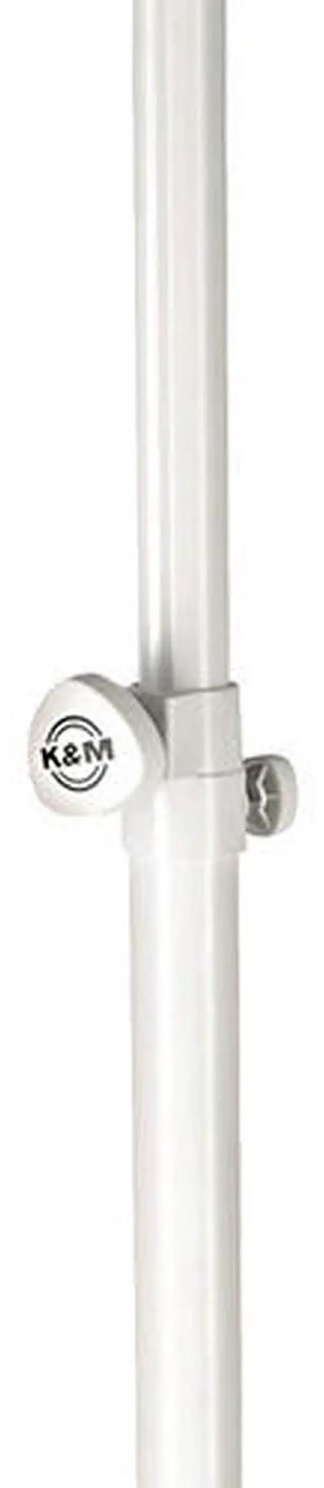 Alt view image 4 of 4 - K&M 24624 Lighting Stand with Heavy Steel Base, Pure White
