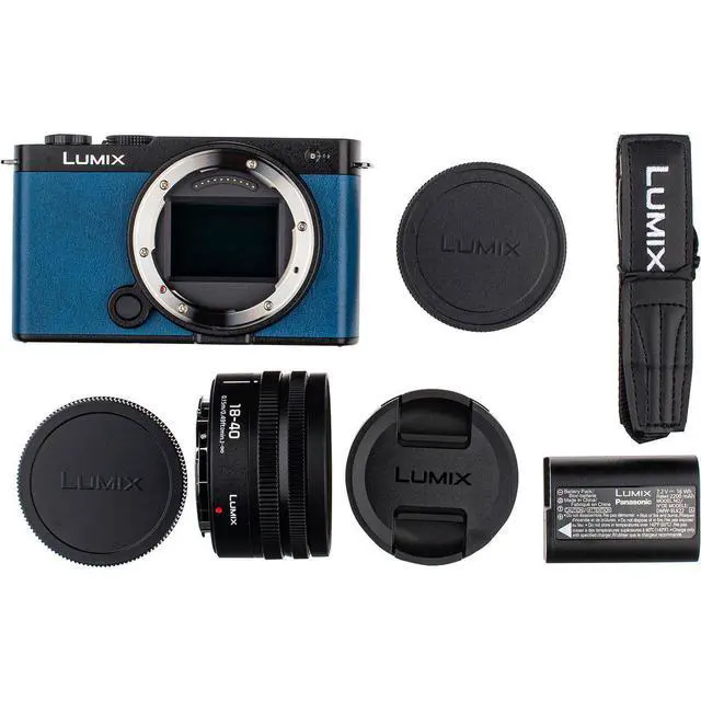 Alt view image 5 of 5 - Panasonic LUMIX S9 Mirrorless Camera with 18-40mm Lens, Blue