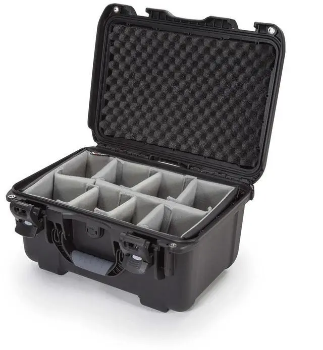 Main image of Nanuk Case w/lid org. - w/divider - Black
