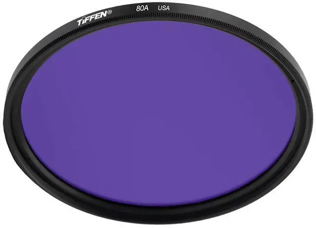 Main image of Tiffen 77mm 80A Tungsten to Daylight Conversion Glass Filter