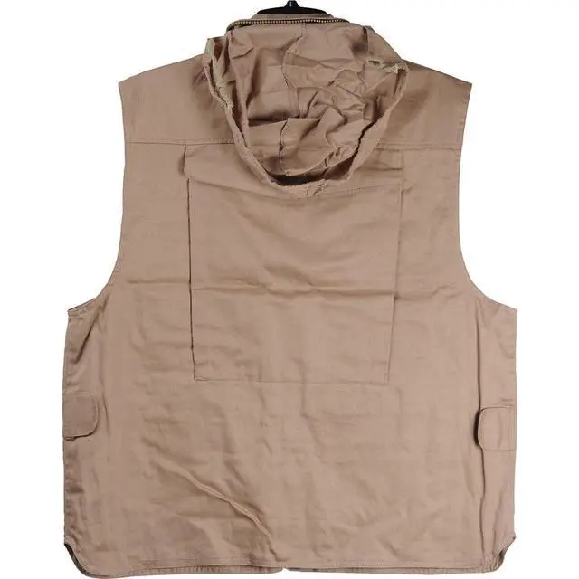 Alt view image 4 of 7 - Campco Humvee 100% Cotton Ranger Vest - Khaki - Medium (M)
