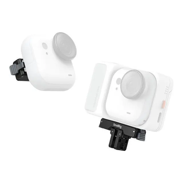 Alt view image 4 of 6 - SmallRig Quick Release Mount Adapter for Insta360 GO Ultra Camera, Black