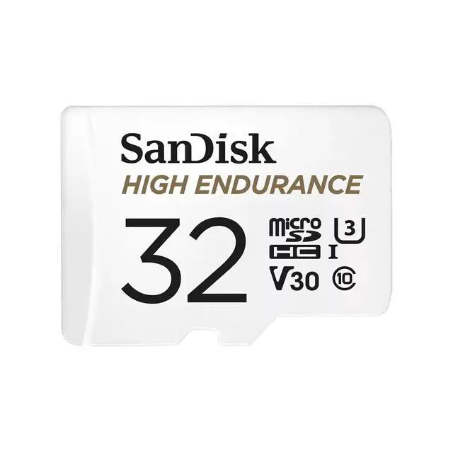 Alt view image 2 of 2 - SanDisk 32GB SanDisk High Endurance microSDHC Card with Adapter Bundle