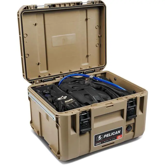 Alt view image 4 of 7 - Pelican The Modular Store & Go Pelican Case , TAN