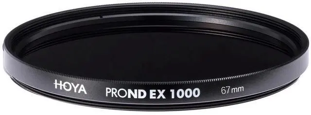 Main image of Hoya 67mm PROND EX 1000 Neutral Density 3.0 10-Stop Filter