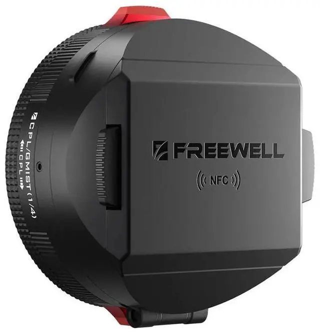 Alt view image 2 of 7 - Freewell Real Lens Hood with 49mm CPL/Black Mist 1/4 Filter for Fujifilm GFX100RF Camera, Black