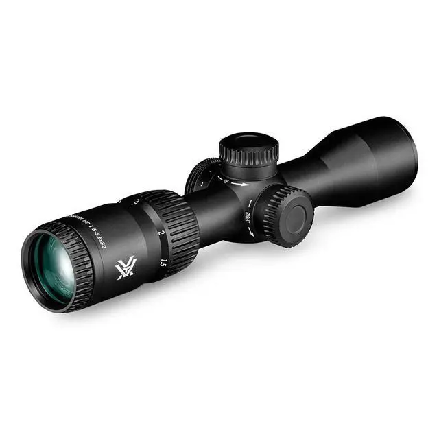 Alt view image 4 of 7 - Vortex Optics 1.5-5.5x32 Scout Crossfire HD Riflescope with Illuminated SFP Dead-Hold 2A BDC MOA Reticle, 1" Tube