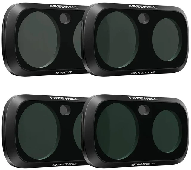 Main image of Freewell Standard Day Magnetic ND Filter Kit for Insta360 Luna Ultra Action Camera, 4-Pack