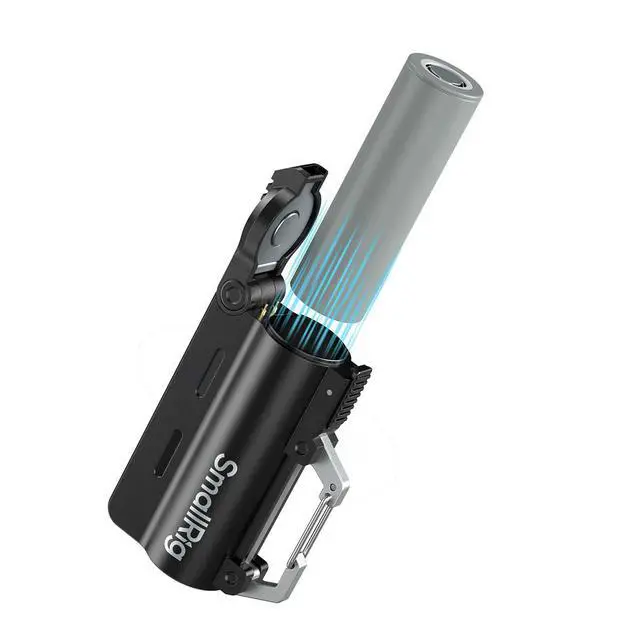 Alt view image 4 of 7 - SmallRig 10000mAh Battery and Charger Kit for 21700 Battery (Black) 6091