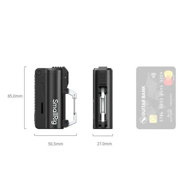 Alt view image 7 of 7 - SmallRig 10000mAh Battery and Charger Kit for 21700 Battery (Black) 6091