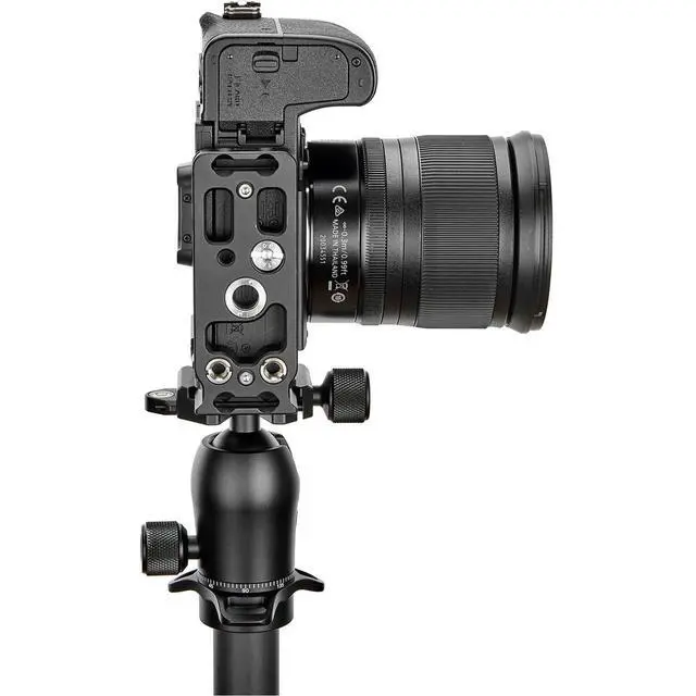 Alt view image 3 of 7 - 3 Legged Thing ZAYNE QD-Compatible Dedicated L-bracket for Nikon Z50 II - Darkness