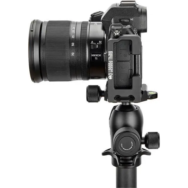 Alt view image 6 of 7 - 3 Legged Thing ZAYNE QD-Compatible Dedicated L-bracket for Nikon Z50 II - Darkness