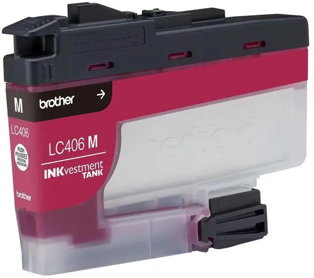 Alt view image 14 of 15 - Brother LC406MS INKvestment Ink 1500 Page-Yield Magenta