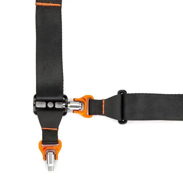 Alt view image 2 of 3 - 3 Legged Thing 3LT AXIS 44 PADDED NECK & SHOULDER STRAP - INFERNO
