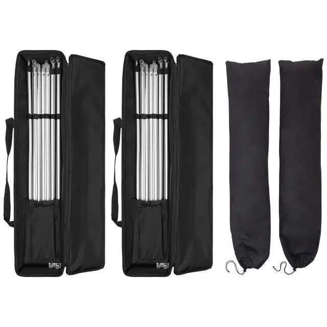 Alt view image 4 of 4 - Westcott V-Flat Fabric with Frame, 2-Pack, 1x White & 1x Black