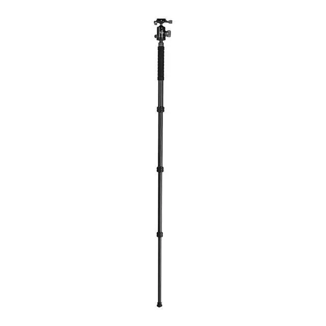 Alt view image 5 of 7 - FotoPro X-Go Plus E2 4-Section Carbon Fiber Tripod/Monopod with FPH-52QP Ball Head