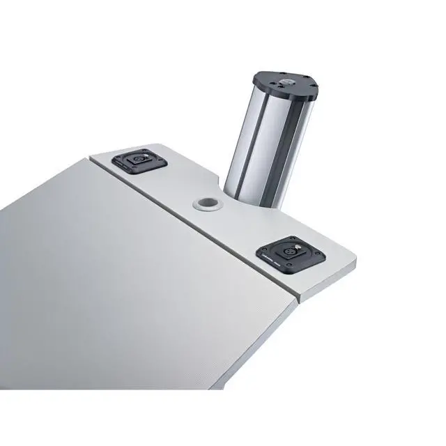 Alt view image 2 of 3 - K&M 12386 Ovation Pro Series Lectern, Silver