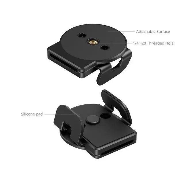 Alt view image 3 of 7 - SmallRig Mounting Clamp for External SSD