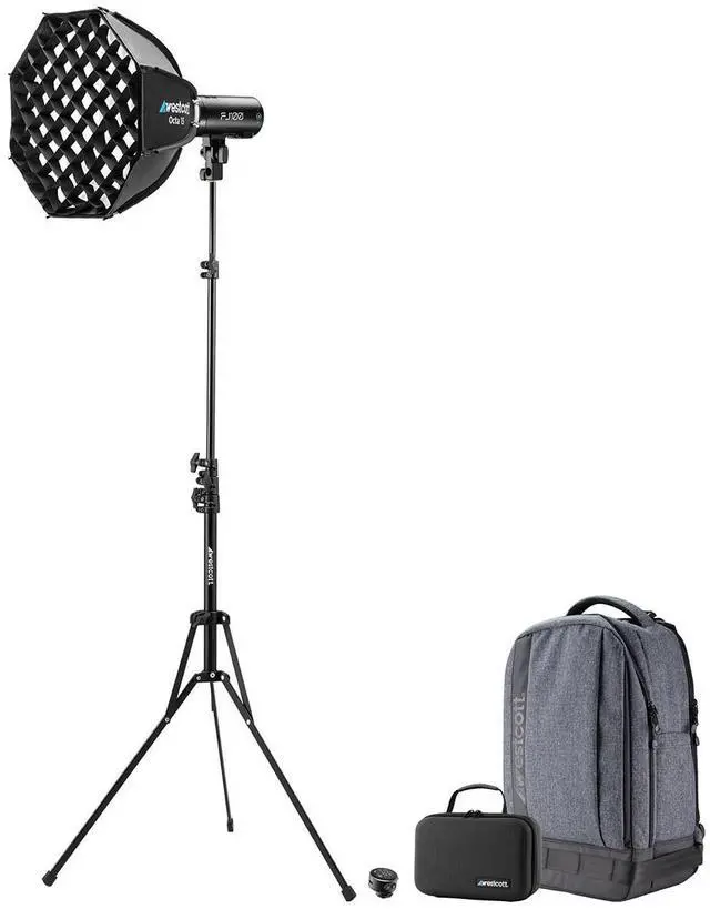 Main image of Westcott FJ100 100Ws Strobe Backpack Kit with Multi-Brand Wireless Trigger