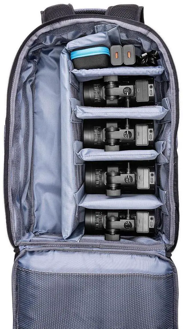Alt view image 2 of 6 - Westcott FJ100 100Ws Strobe 4-Light Backpack Kit with Multi-Brand Wireless Trigger