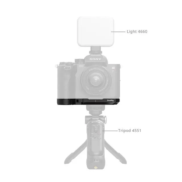 Alt view image 6 of 7 - SmallRig Mount Plate for Sony Alpha 7R VI Camera