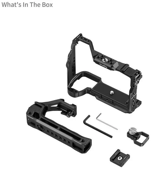 Alt view image 3 of 7 - SmallRig Full Cage Kit for Sony Alpha 7R VI Camera