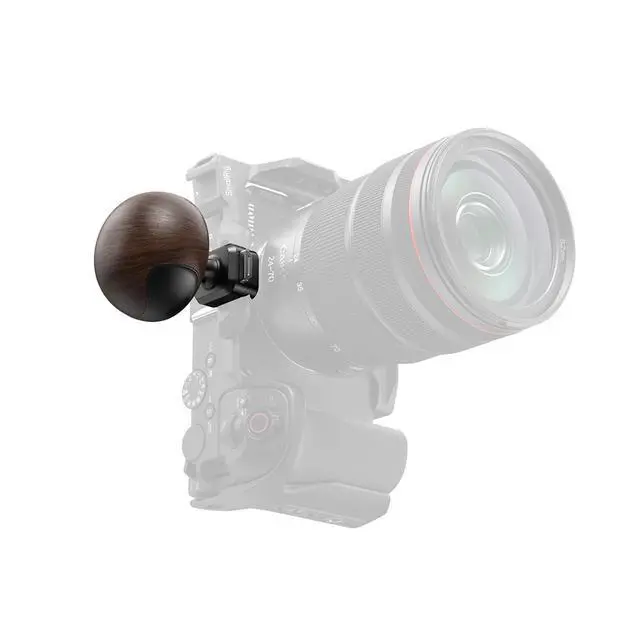 Alt view image 4 of 5 - SmallRig HawkLock H21 Quick Release mini Wooden Side Handle