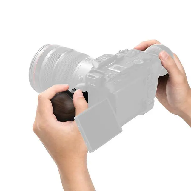 Alt view image 5 of 5 - SmallRig HawkLock H21 Quick Release mini Wooden Side Handle