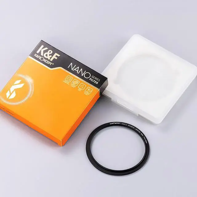 Alt view image 6 of 6 - K&F Concept Nano-X Series Magnetic Lens Filter Step-Up Adapter (77 to 82mm)