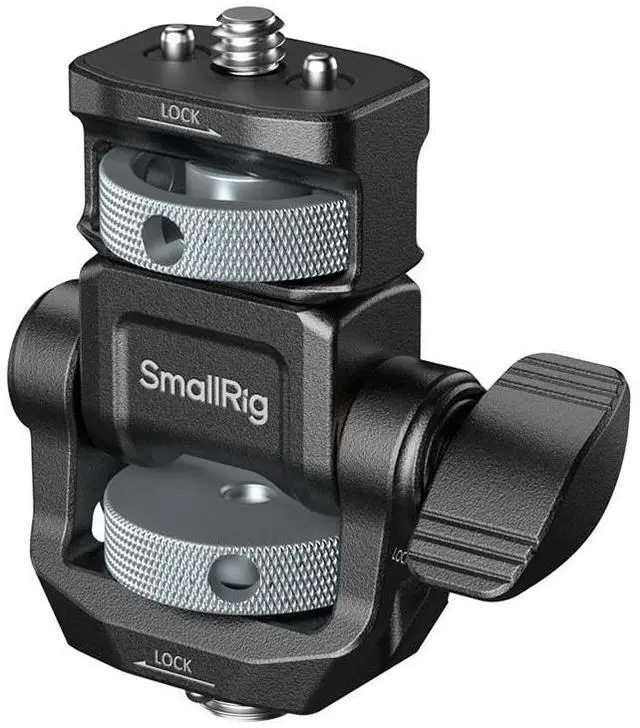 Main image of SmallRig Monitor Support for Horizontal & Vertical Shooting with ARRI 3/8"-16 Locating Screw 6314