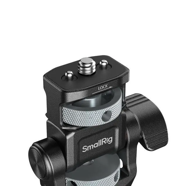 Alt view image 5 of 7 - SmallRig Monitor Support for Horizontal & Vertical Shooting with ARRI 3/8"-16 Locating Screw 6314