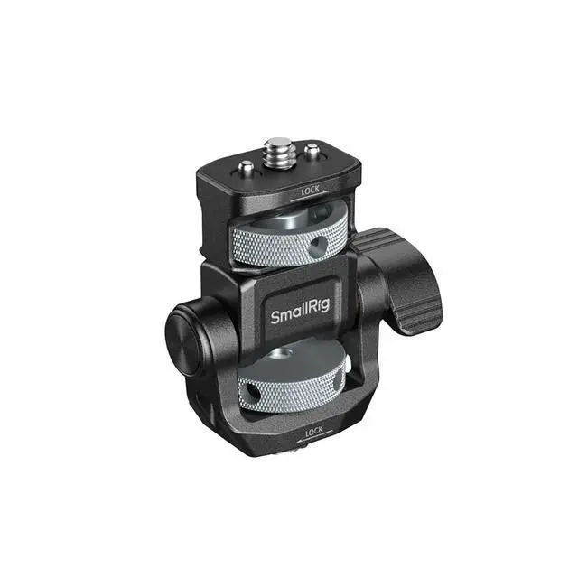 Alt view image 6 of 7 - SmallRig Monitor Support for Horizontal & Vertical Shooting with ARRI 3/8"-16 Locating Screw 6314
