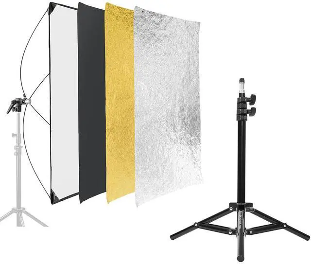 Main image of Glow 28x39" Reflector Panel Kit, Bundle with 3.3' Backlight Stand