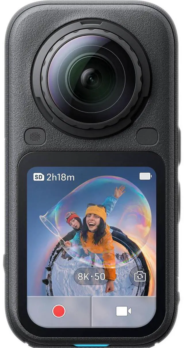 Alt view image 3 of 7 - Insta360 X6 8K 360 Action Camera Essential Bundle, Midnight Black